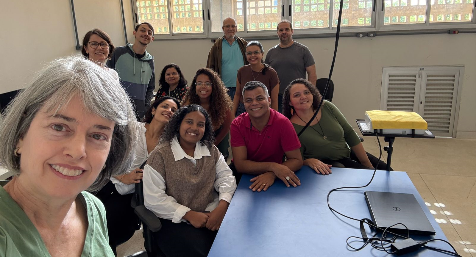 Professores e cursistas no ENPED