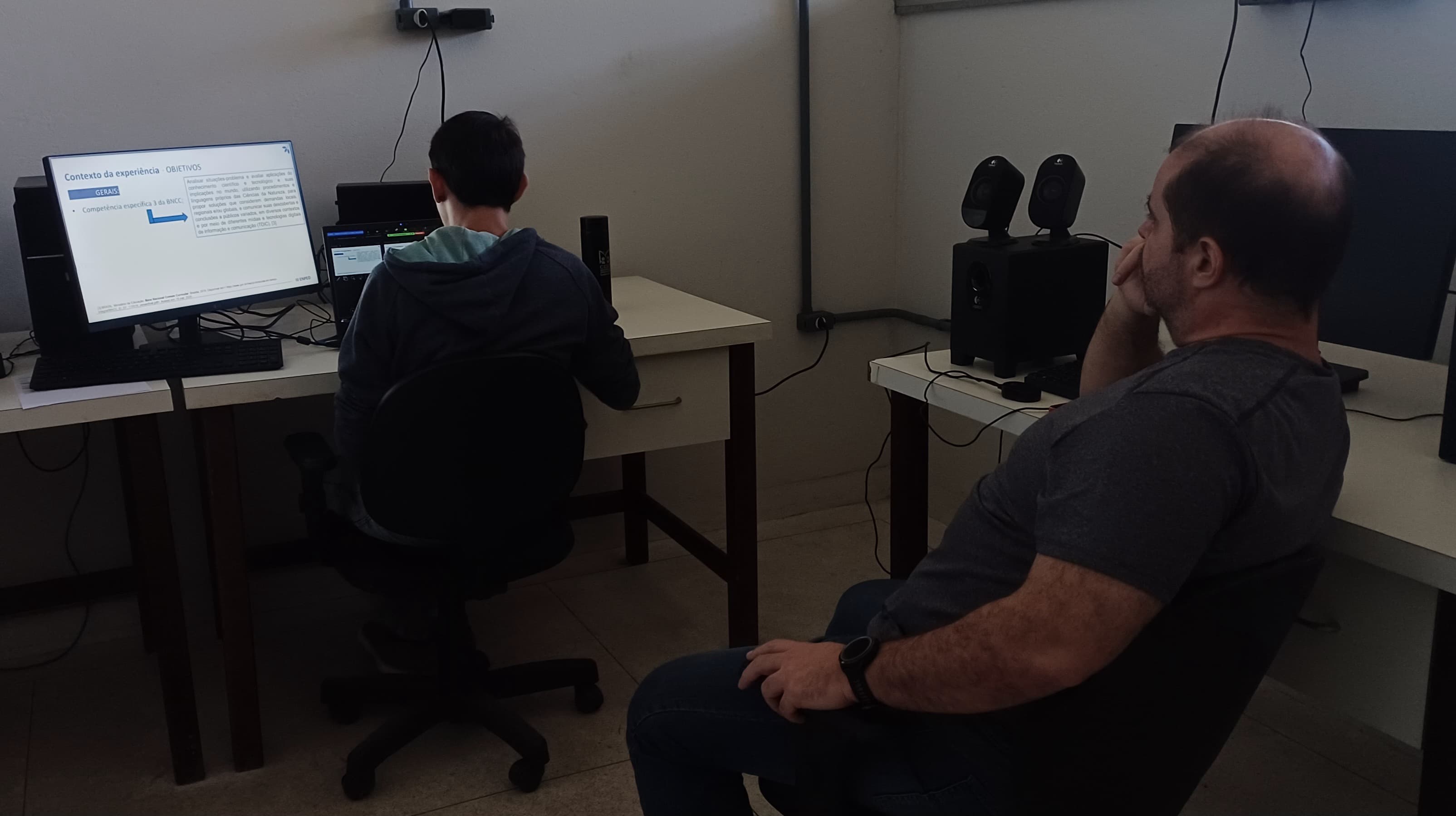 Professores e cursistas no ENPED