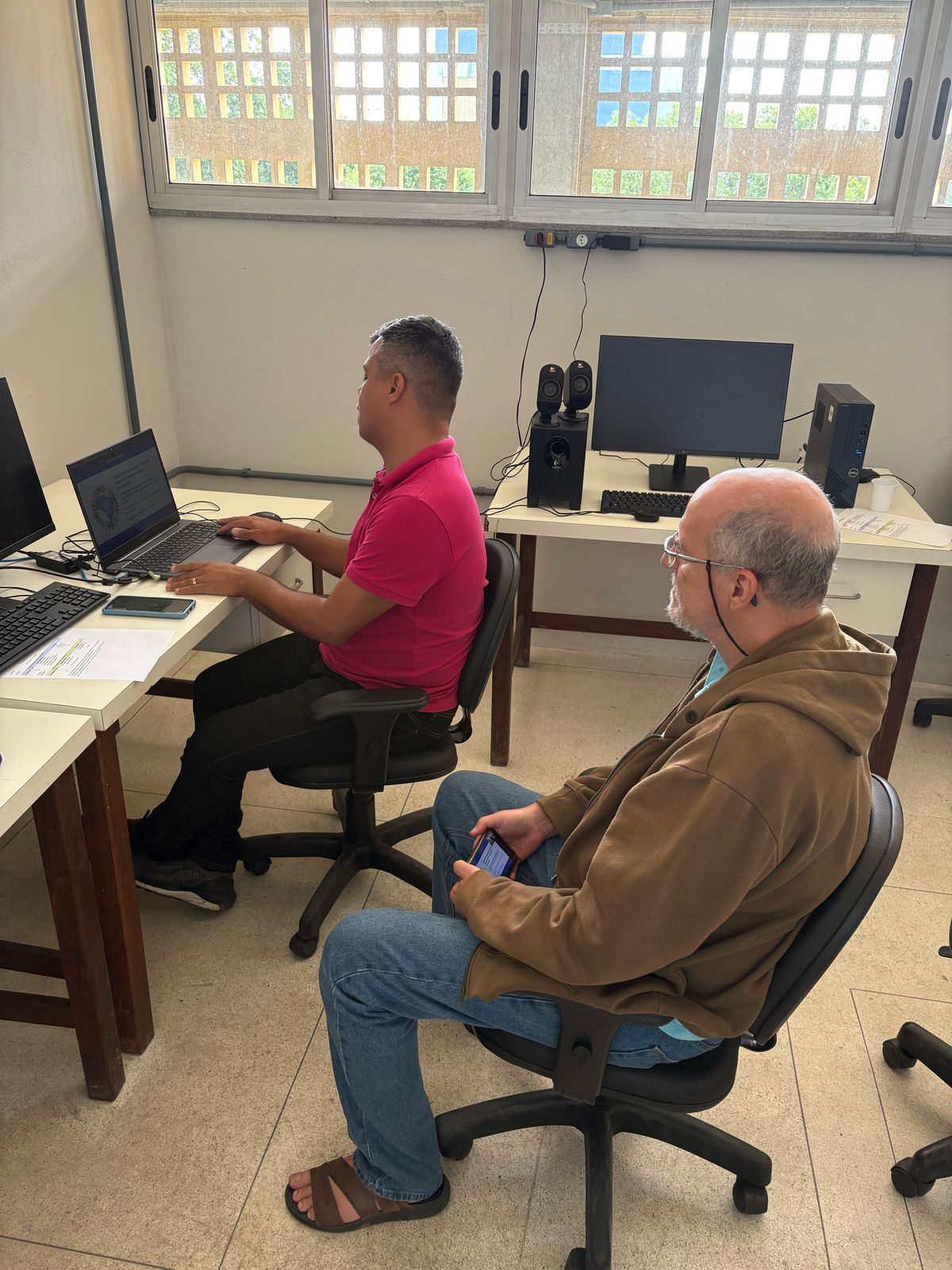 Professores e cursistas no ENPED